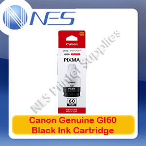 Canon Genuine GI60 Black Ink Cartridge for G6065/G6060 6K GI-60PGBK